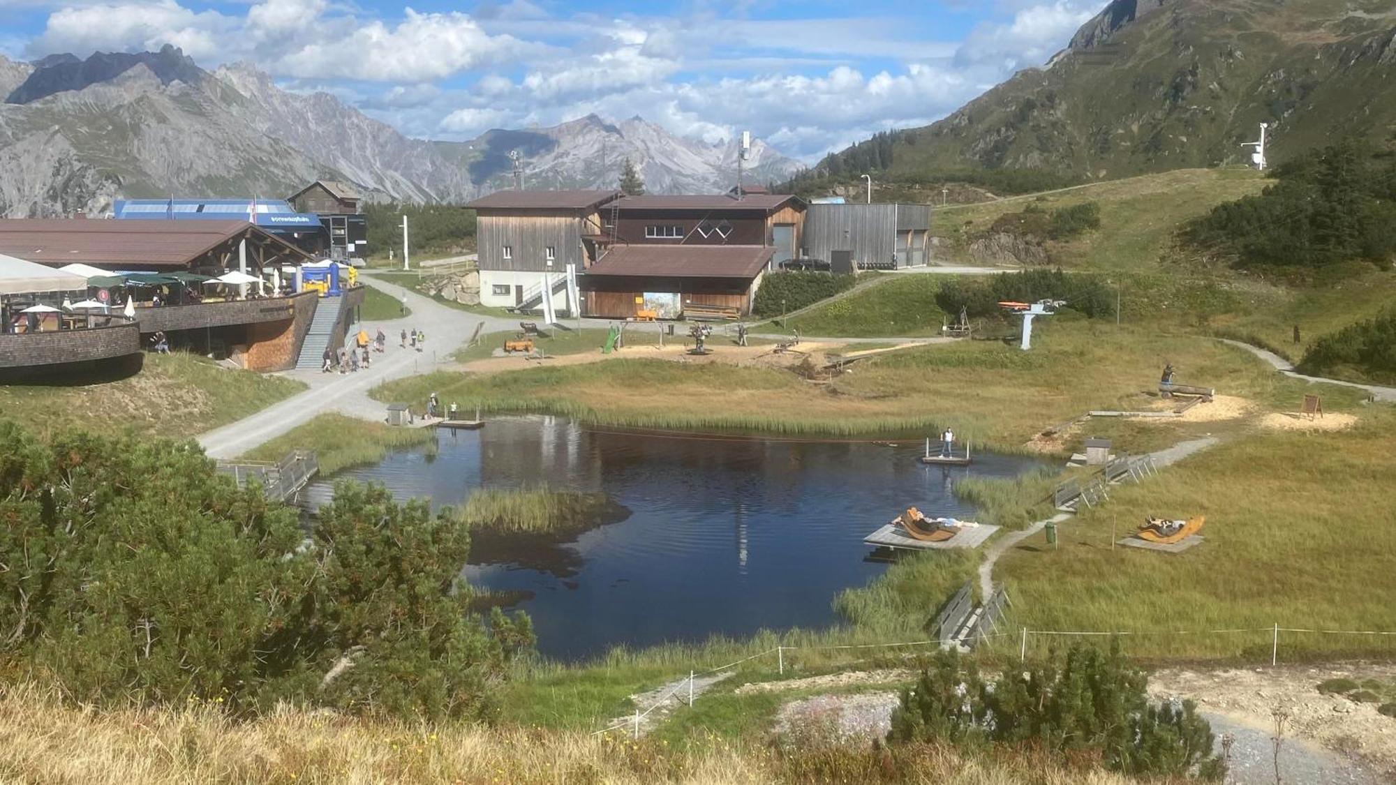 Haus Maschol Apartment Wald am Arlberg Bagian luar foto