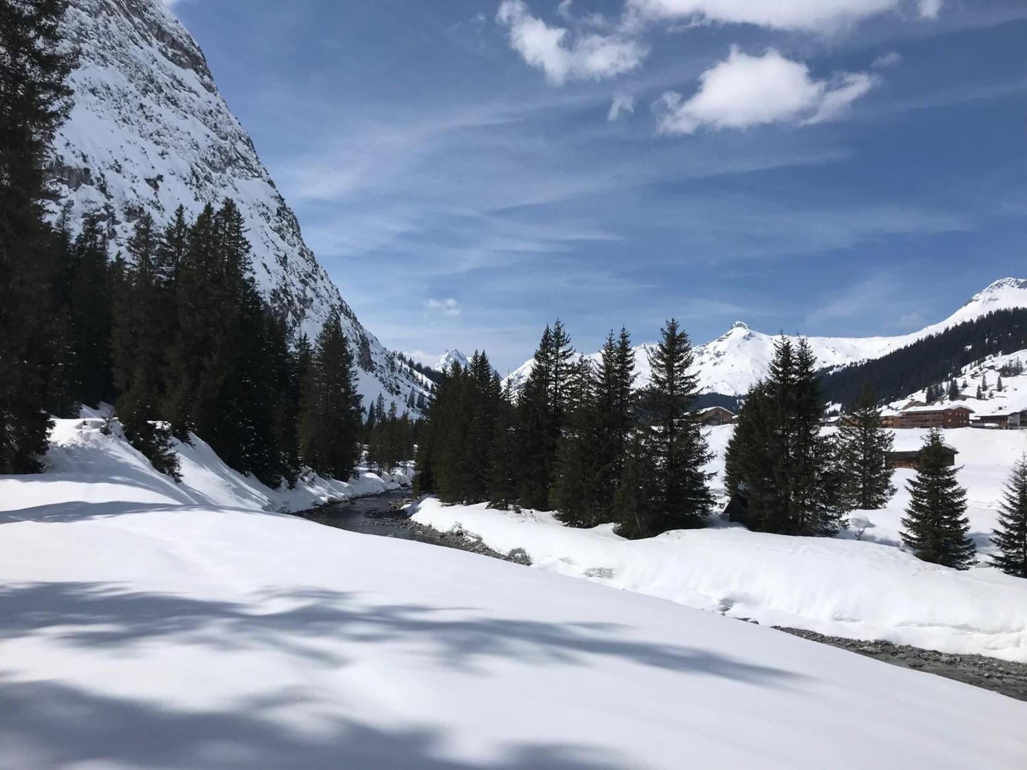 Haus Maschol Apartment Wald am Arlberg Bagian luar foto