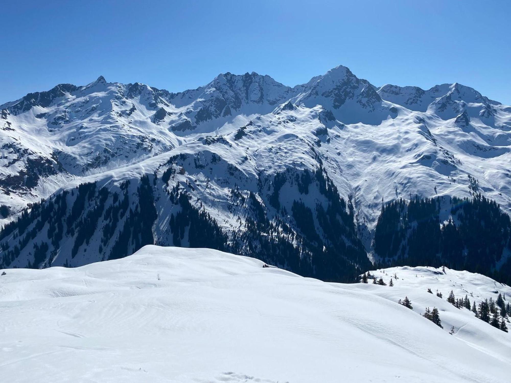 Haus Maschol Apartment Wald am Arlberg Bagian luar foto